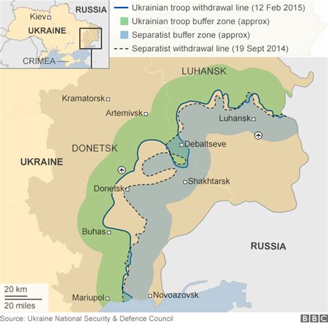 ukraine news bbc map